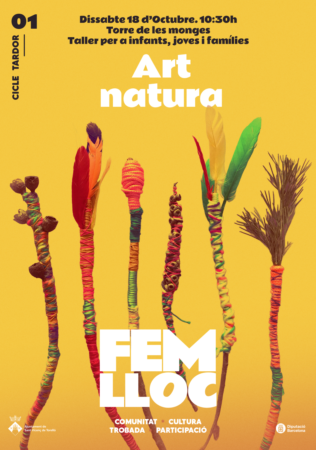 TALLER D'ART NATURA PER A INFANTS I JOVES 