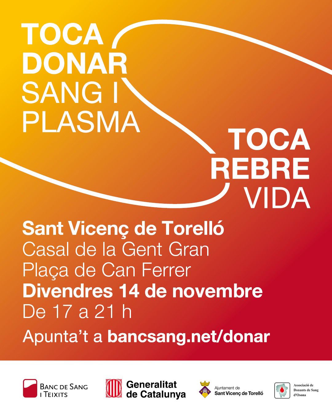 DONACI&Oacute; DE SANG I DE PLASMA