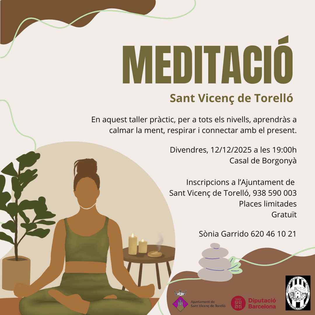 TALLER PR&Agrave;CTIC DE MEDITACI&Oacute;