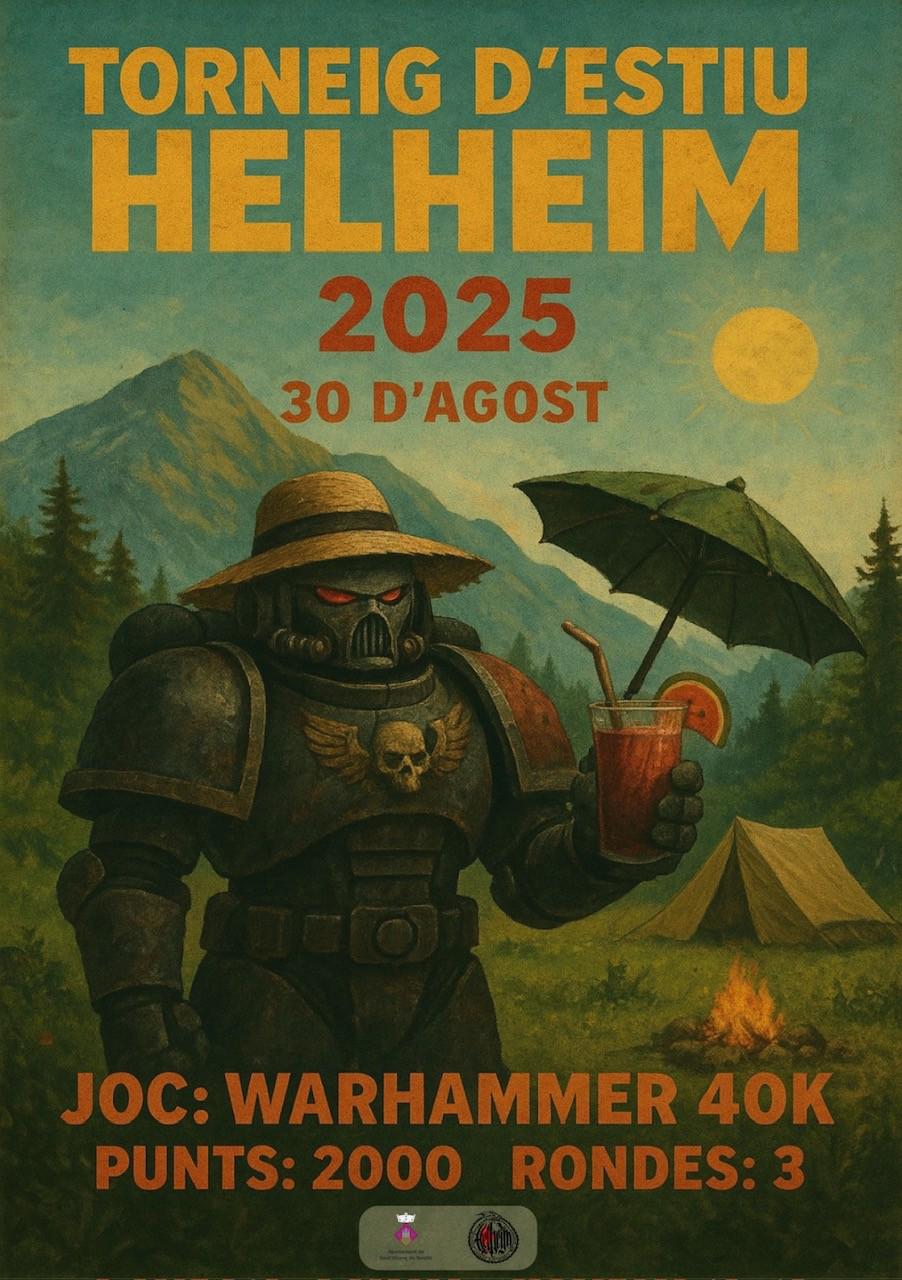 TORNEIG D'ESTIU HELHEIM: WARHAMMER 40K al TEATRE DE BORGONYÀ