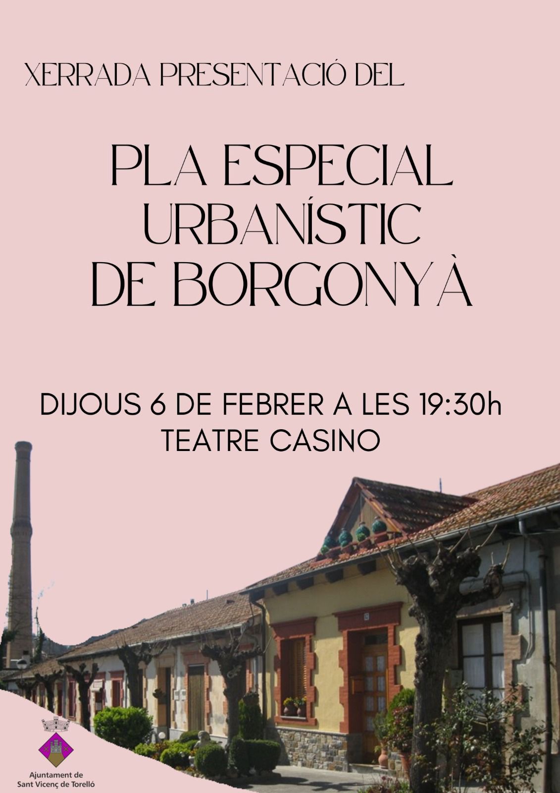 PRESENTACIÓ DEL PLA ESPECIAL URBANÍSTIC DE BORGONYÀ