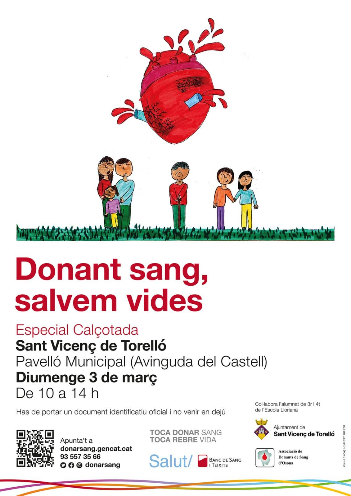 DONANT SANG, SALVEM VIDES